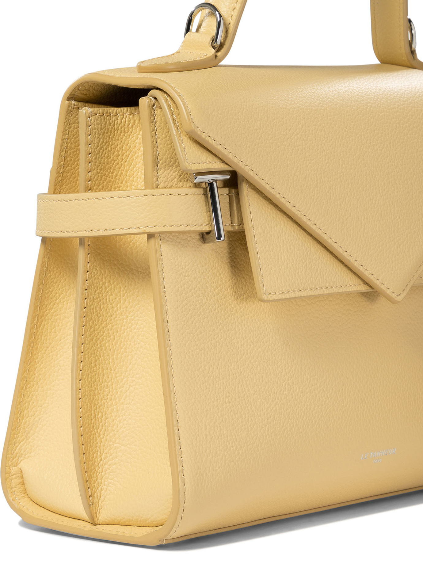 LE TANNEUR Yellow Emilie handbag